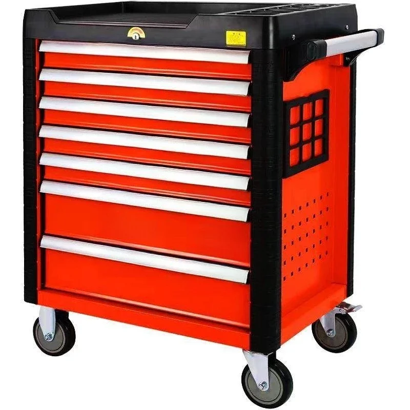 

Auto repair tool cart, industrial-grade heavy-duty toolbox
