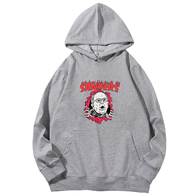 Bernie Sanders Make America Skate Again Graphic Hooded Sweatshirts Cotton Essentials Hoodie Hooded Sweatshirts Men's Clothing