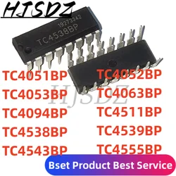 5PCS TC4051BP TC4052BP TC4053BP TC4063BP TC4094BP TC4511BP TC4538BP TC4539BP TC4543BP TC4555BP DIP-16
