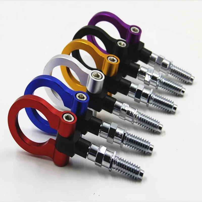 Modified Car Styling Aluminum Racing Tow Hook Towing Trailer Fit for Bmw E30 E46 E36 E91 E92 E93 Blue / Red / Black