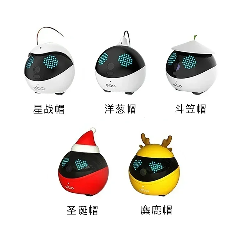 

enabot Ebo Smart Robot Companion Camera livestream Take Photo Video Smart Collar Robot for Cat