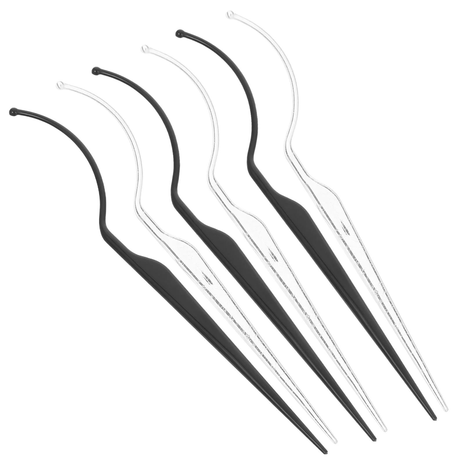 6 stks Valse Verstelbare Salon Accessoires Curve Duurzaam Plastic Wimper Wimper Hulpgereedschap Enten Tool Salon Thuisgebruik