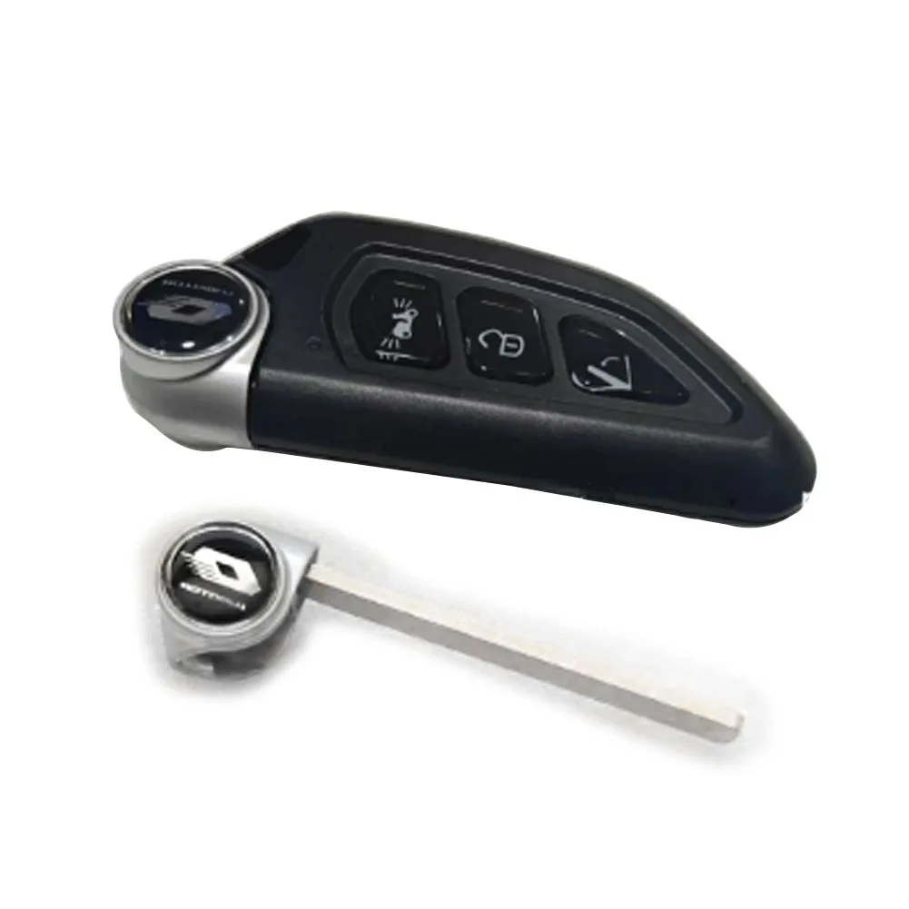 Motorcycle For QJMOTOR Qjmotor Atr 125 ATR125 Electronic Remote Control Start Key Switch Decoration Cover