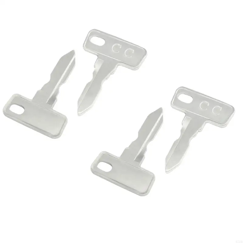 M76E Ersatzschlüssel-Set für Golfwagen, 4er-Pack, Ersatzschlüssel aus Metall für den täglichen Gebrauch – Detail 7