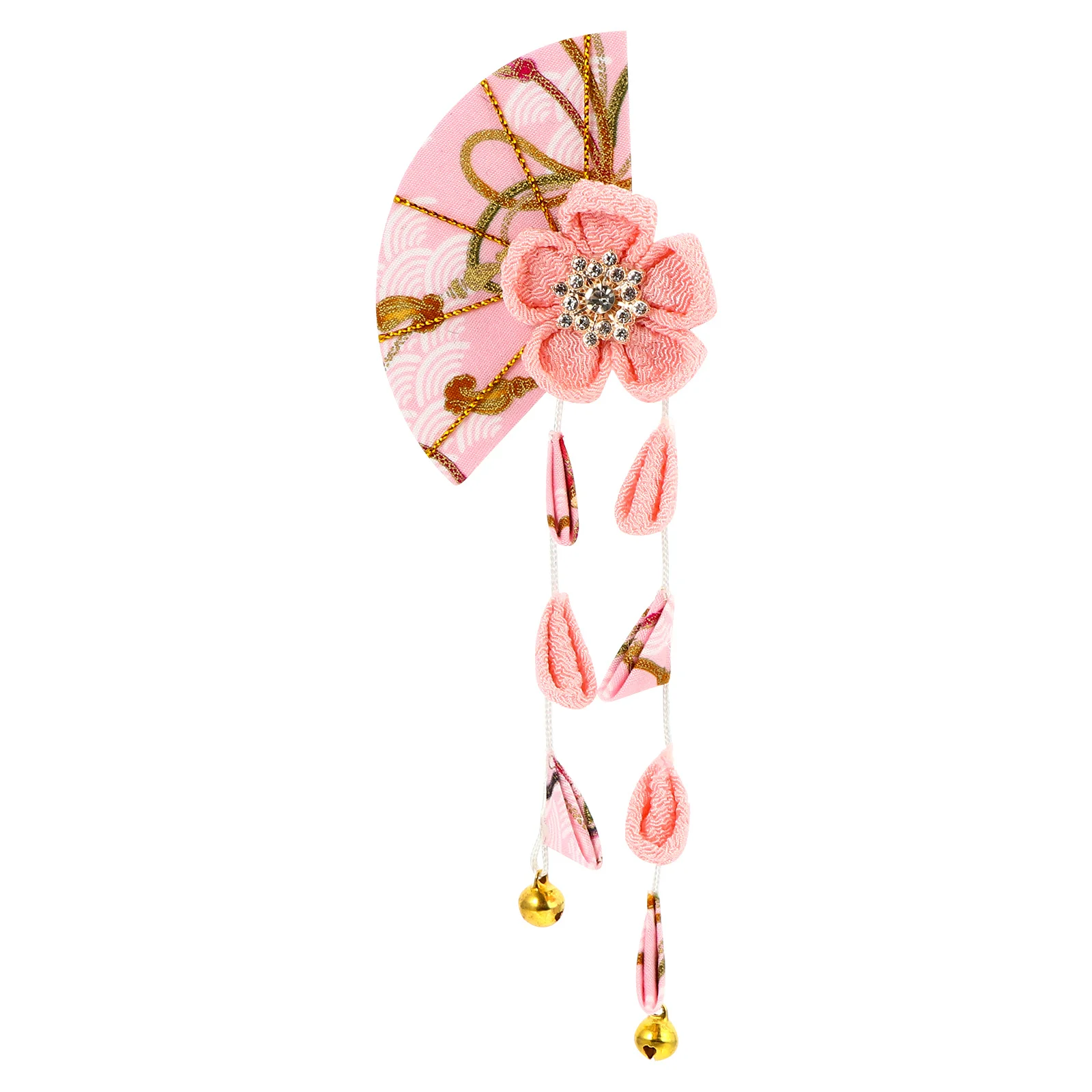 

1pc Tassel Clip Japanese Style Floral For Women Kimono Yukata Outfit Accessory Tassel Lightweight