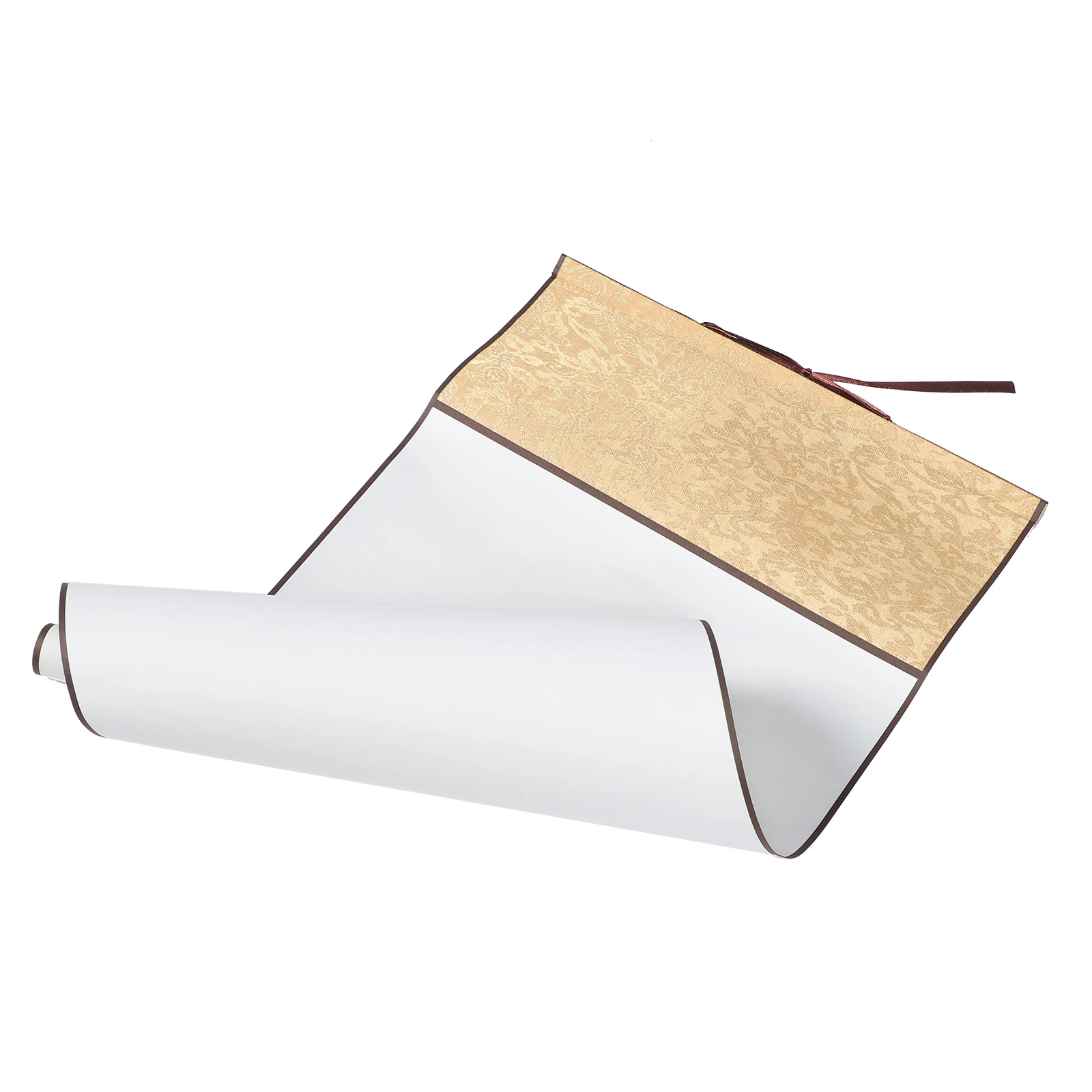 

Cloth For Ink Writing Practice Multi-Function Blank Hanging Wall Decoration Portable Drawing With Storage Box