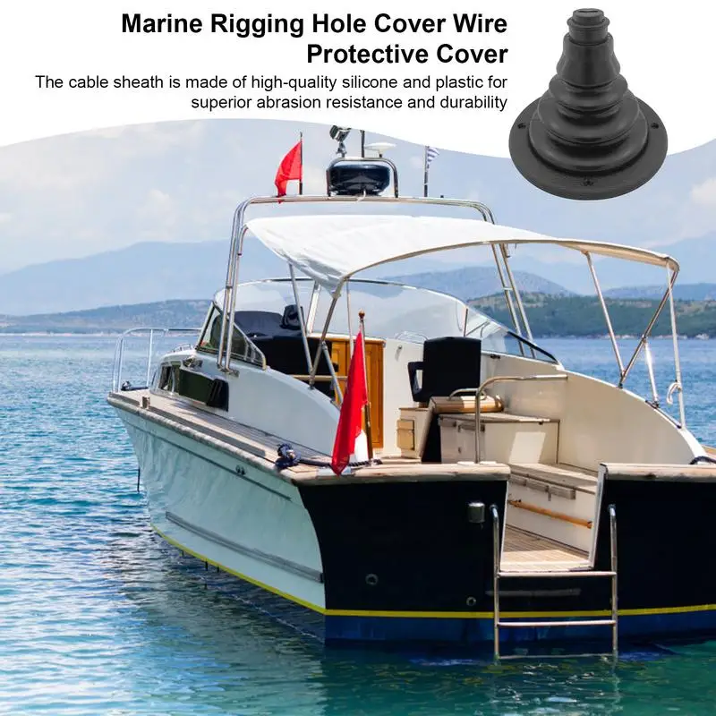 

Boat Rigging Cable Boot Motor Well Rigging Cable Boot Boat Engine Rigging Hole Cover Boat Steering Cable Boot Engine Rigging