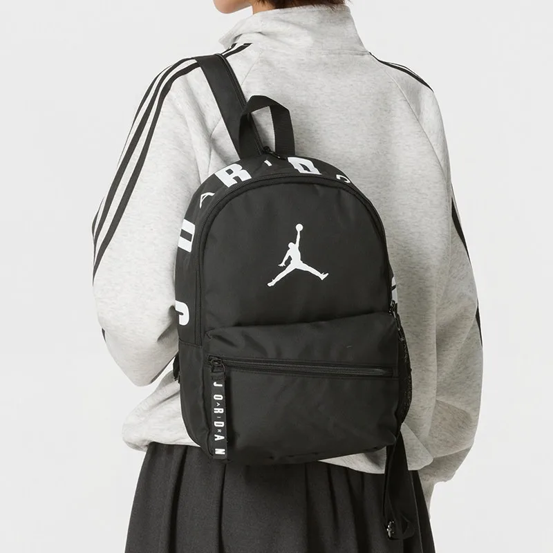 Nike Kelp Men's Bag Women's Bag 2026 Fashion Sports Backpack Multi-pocket Portable Travel Daily Storage Bag JD2643052TD-001