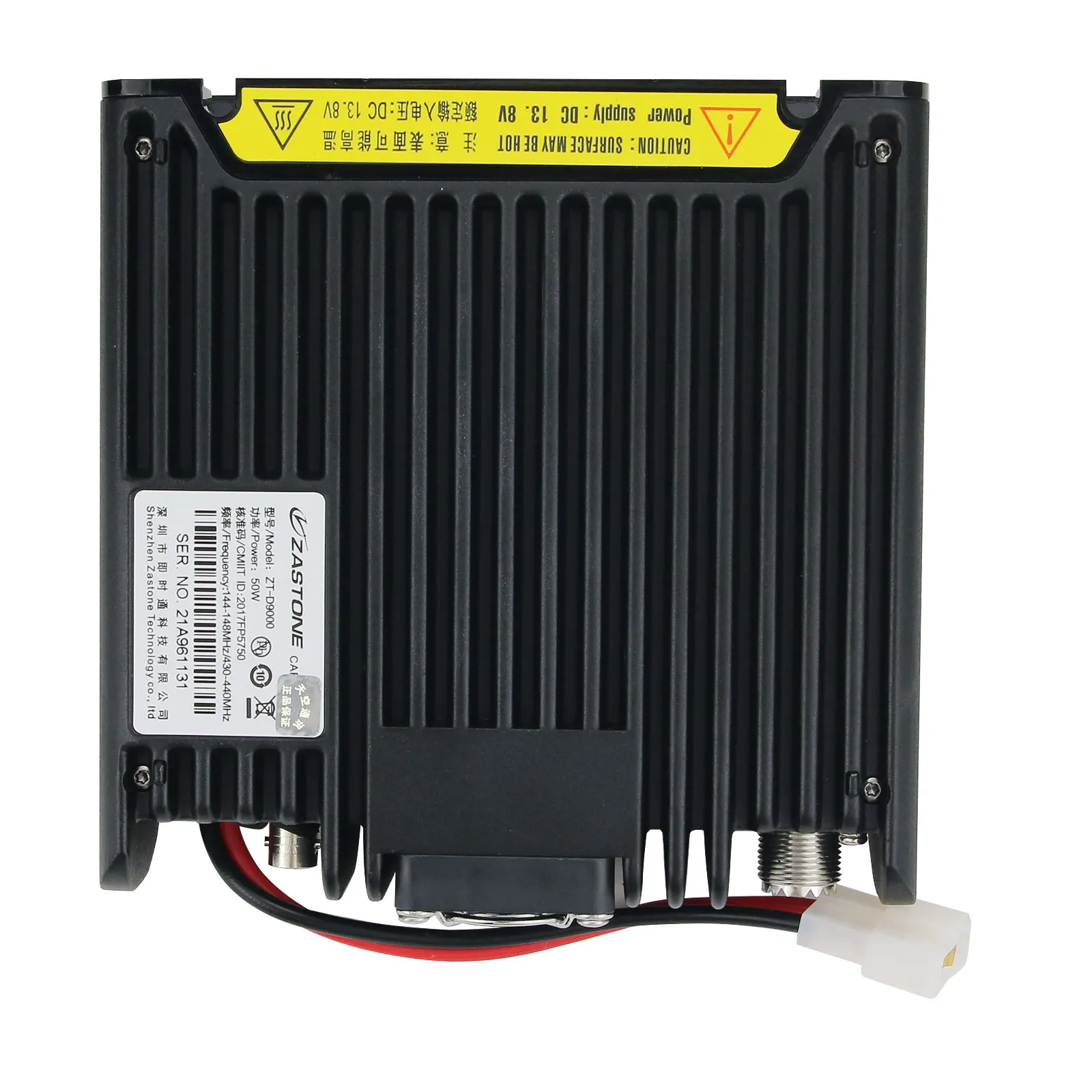 ZASTONE D9000 Ricetrasmettitore FM multibanda 50KM Ricetrasmettitore mobile radio walkie-talkie per auto