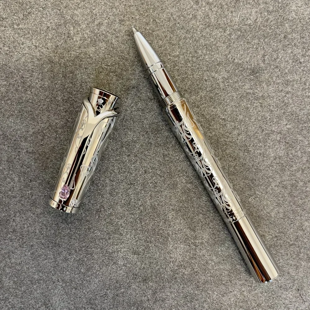 2025 جديد MB سيدة أميرة غريس كيلي الكتابة القلم الرول الكرة أقلام هلام القلم القرطاسية مكتب #5