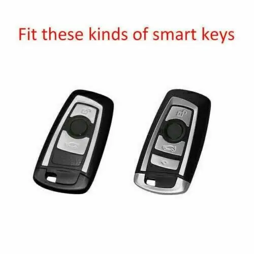 For BMW Carbon Fiber Remote Key Fob Case Cover 1 2 3 4 SERIES F20 F22 F30 F31 F32