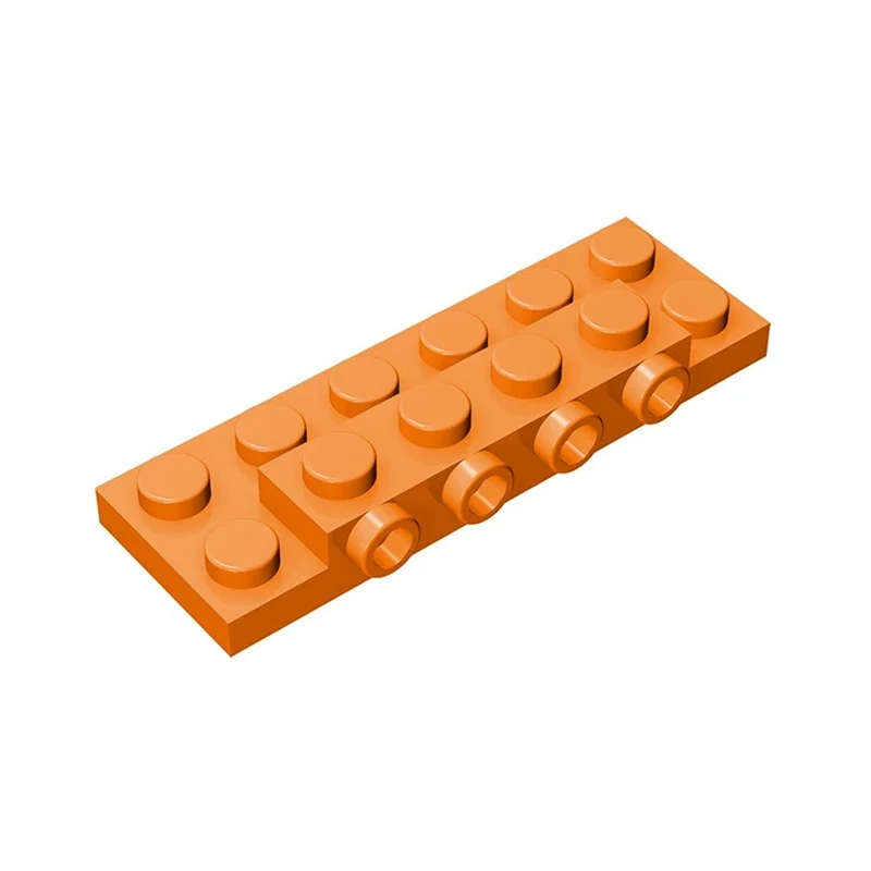20pcs 87609 small particle building block parts accessories 2x6 single-sided with 4 particle adapter plate