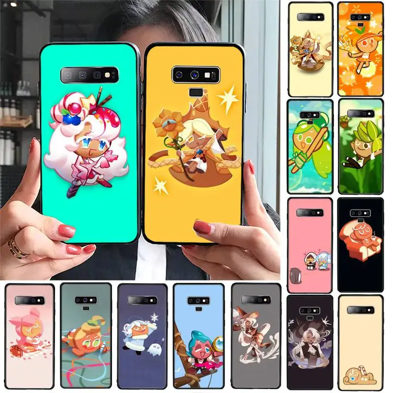 Funda de teléfono de juego de la serie Cookie Run para Samsung Galaxy S20 S10 Plus S10E S5 S6 S7edge S8 S9 S9Plus S10lite 2020