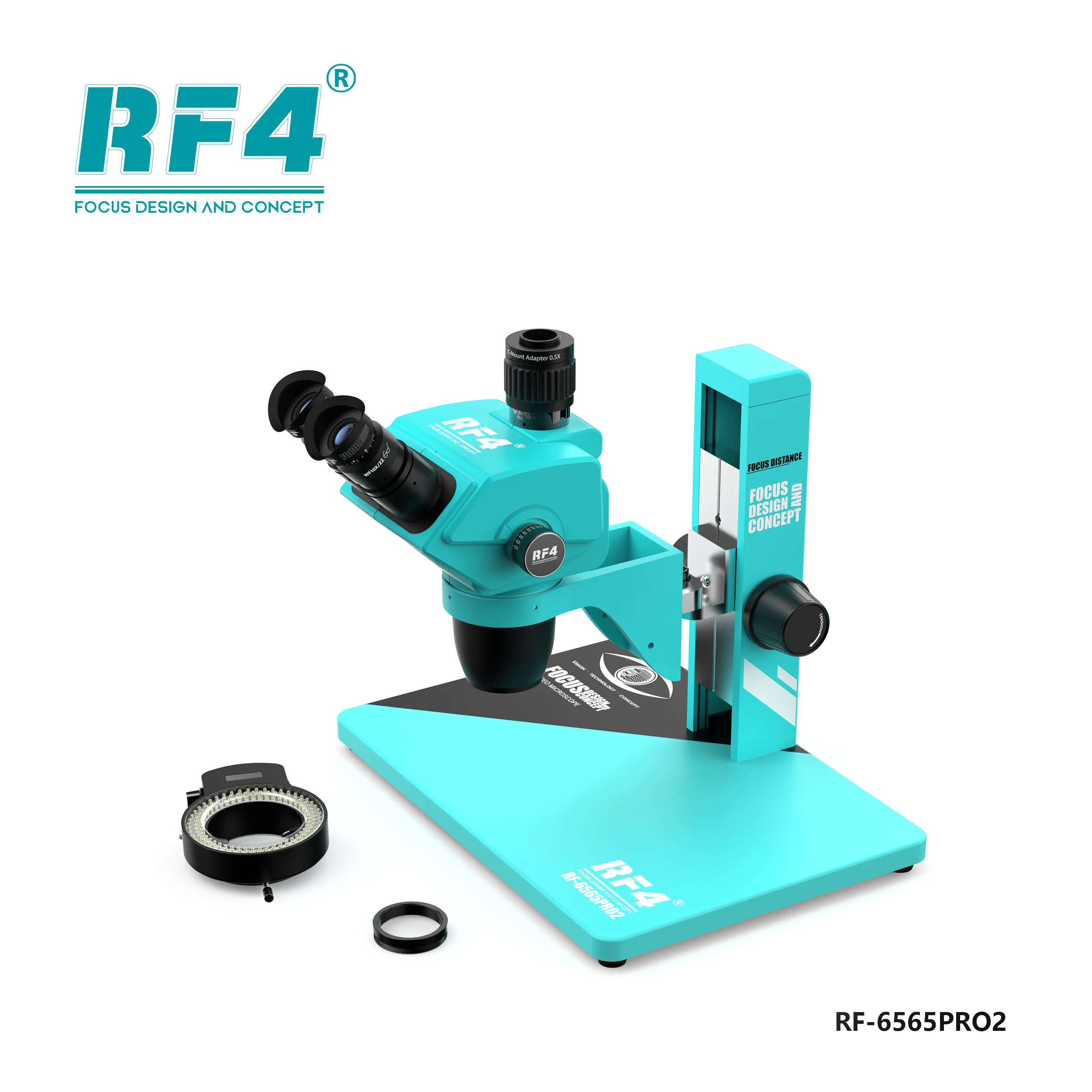 RF-6565PRO2 Designed A Clear Marking Line To Easily Achieve Clear Images After Installation, Making It An Efficient Microscope