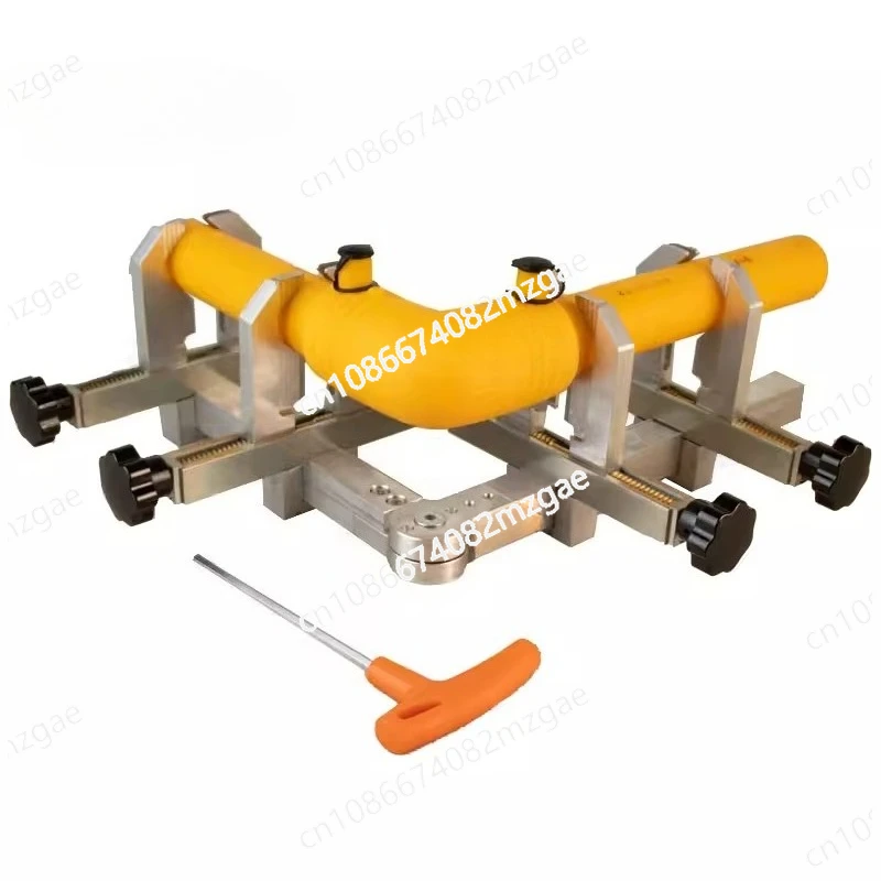 PE pipe electrofusion fixing fixture welding fixture pipe bracket flattening gas check clip cutting knife pipe clip