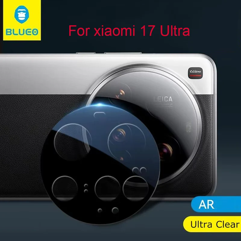 

Blueo For xiaomi 17 Ultra Camera Lens Protector,Anti Scratch AR Glass Cover for XIAOMI 17 ULTRA Full Camera Protection Cover