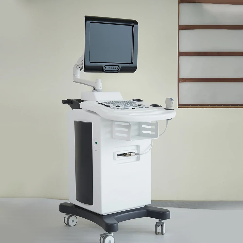 Professional Medical Ultrasound Instruments Portable Color Doppler Ultrasound Scanner Price 4D Trolley Ultrasound Machine