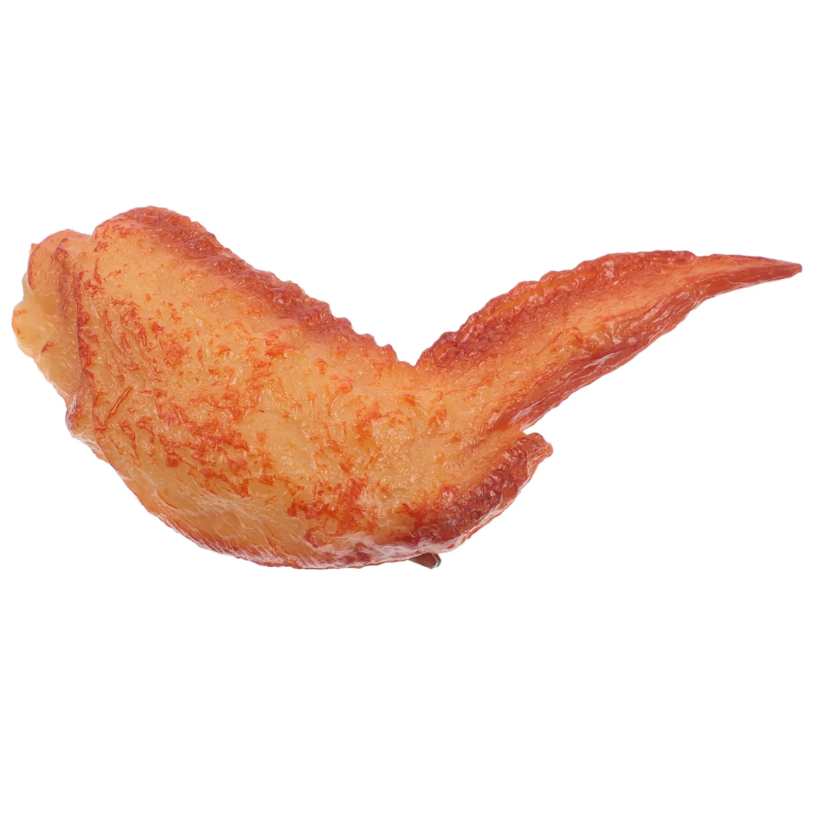 

PVC Roasted Chicken Leg Wing Hair Clips Food-Themed Funny Hair Accessories for Women Parties Birthdays Travel Photo Shoot