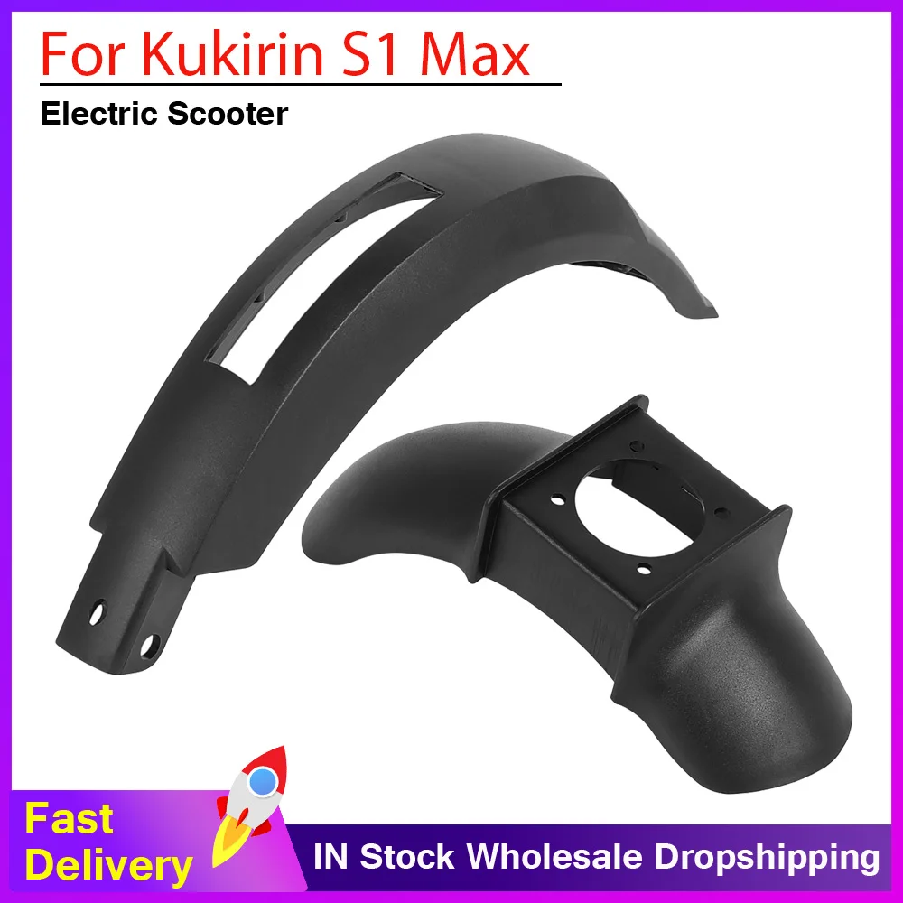 

Replacement Front Fender & Rear Fender for Kukirin S1 Max Electric Scooter Mudguard Wheel Cover Tyre Guard Parts