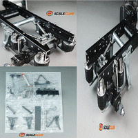 RC Truck Rear Single-axle Airbag Suspension System SCALECLUB DDQNXG-TY-1 For Tamiya 1 14 RC Truck 770S FH16 Parts Accessories