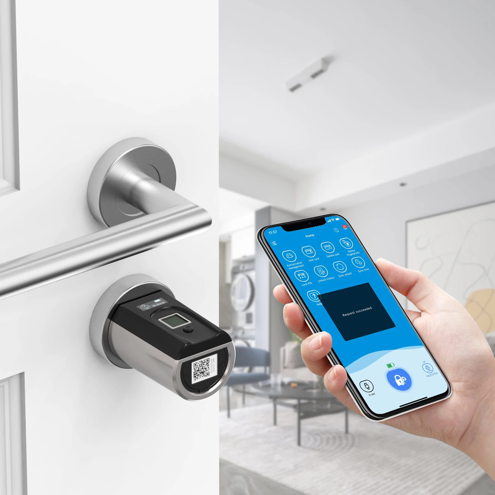 Смарт-замок Welock Wifibox для дома, дистанционное разблокирование и подключение к Wi-Fi-шлюзу Alexa