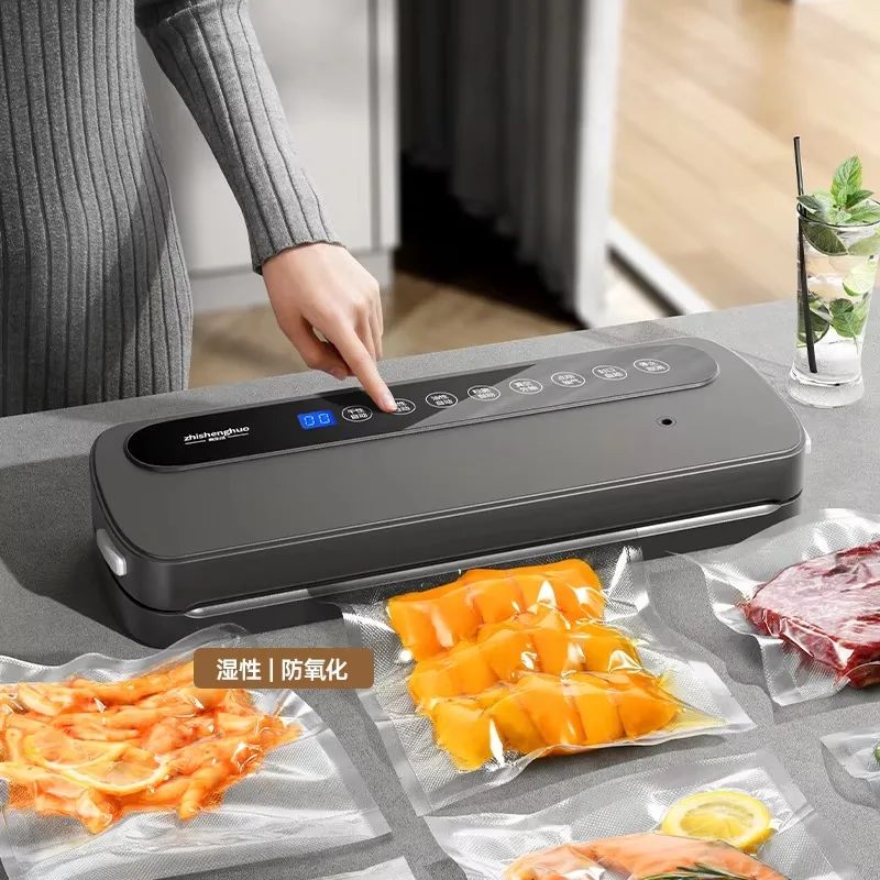 

Kitchen Vacuum Sealer Electric Automatic Portable Food Vacuum Sealer Storage