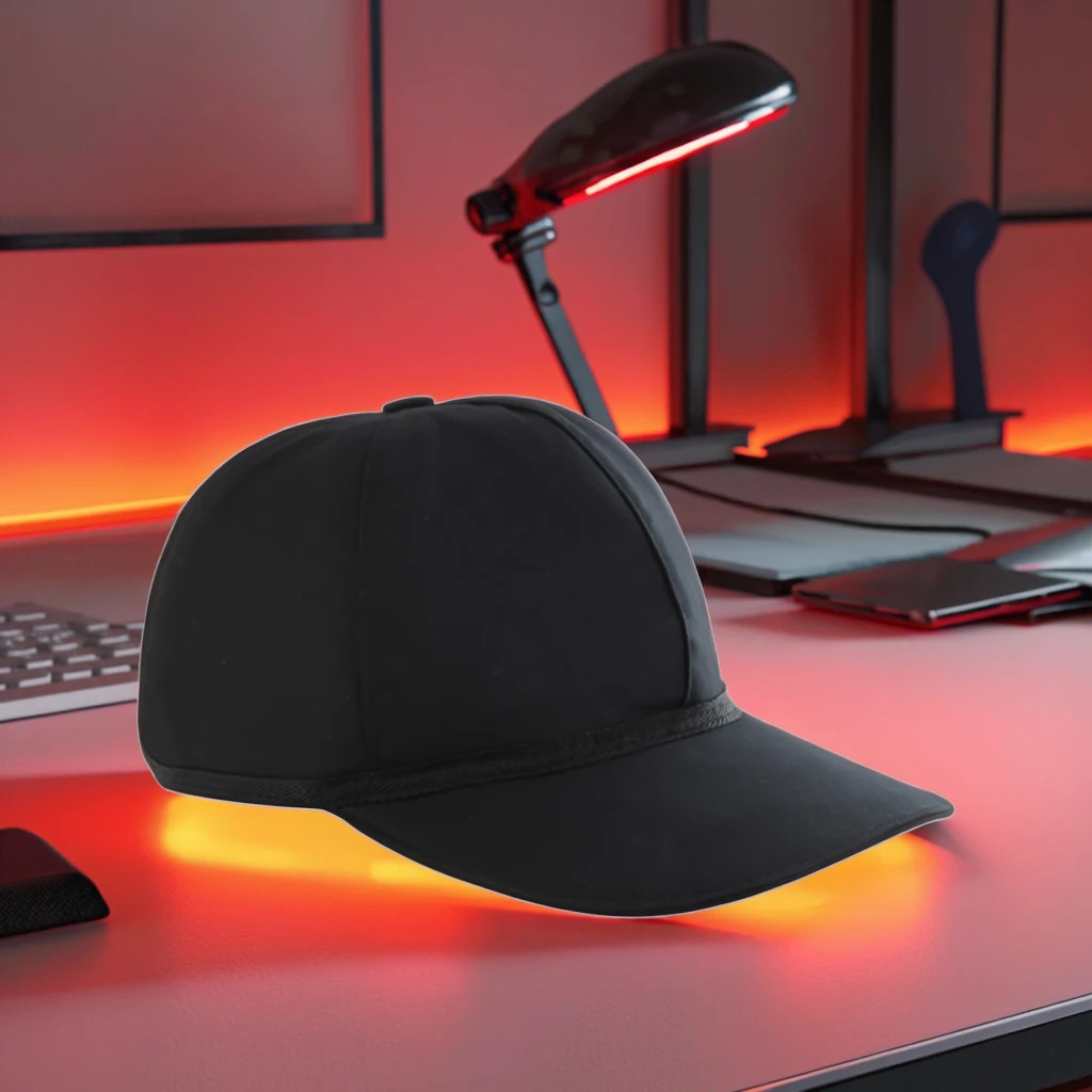 

2025 Popular Factory Multi-functional Timer Pulse Red Light Therapy Cap Led Therapy Device for Hair