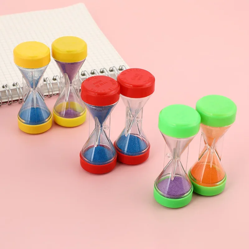 30PCS  80s classic toy mini hourglass creative small toy student timer small gift