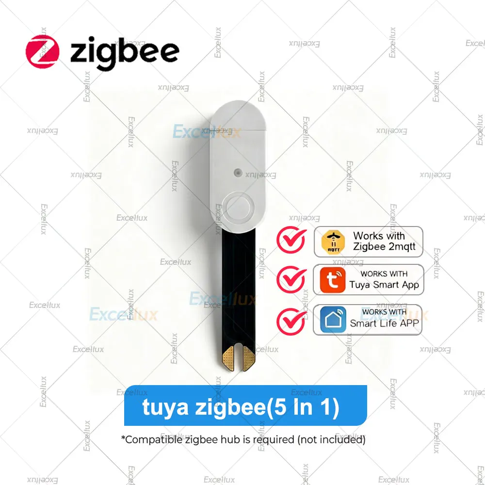 Zigbee 3.0 Smart Soil Moisture Sensor:Moisture/Temp/Humidity Meter/Light/Fertility Monitor,For Tuya/Smart Life/Z2M,Need Gateway image 3