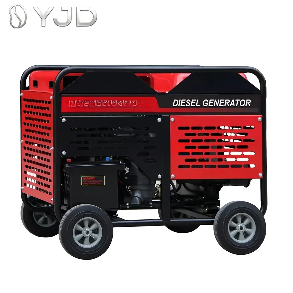 v Twin  Strong  Emergency  Open Frame  Household   Diesel  Generator   15.5kw 16kw  16.5kw 220v Single  Phase