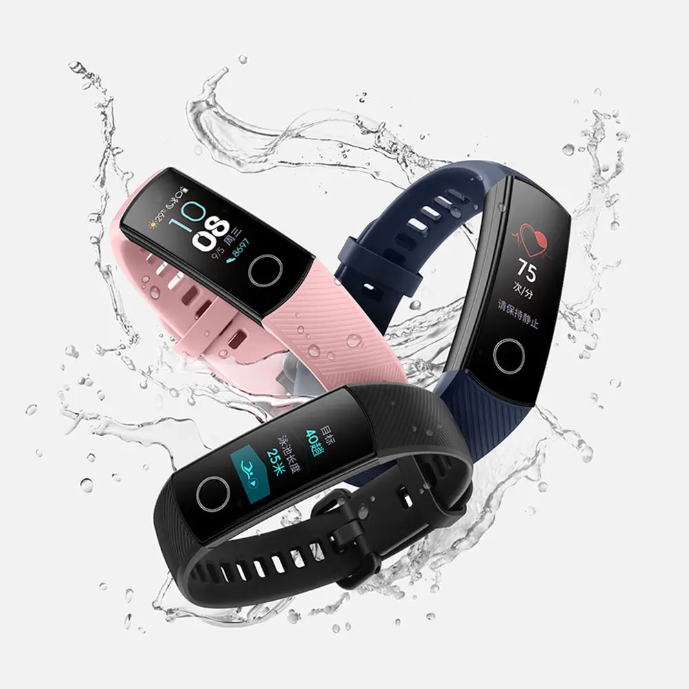 Pulsera deportiva de silicona para Huawei Band 3 y 4 Pro, Correa suave Original para Huawei Band 3 Pro