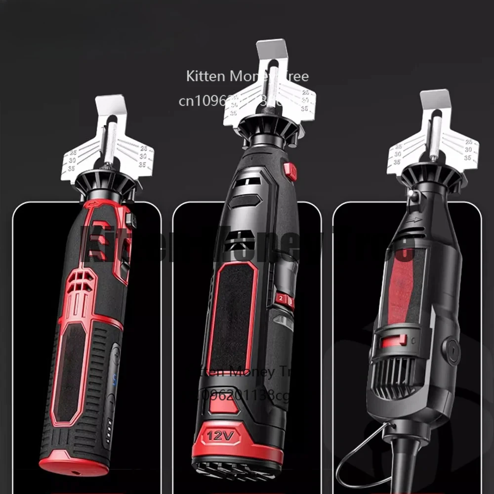 

Мини-электрическая шлифовальная машина 25000 об/мин, беспроводная, регулируемая, для заточки цепей, полировки, шлифовки, для лесозаготовок