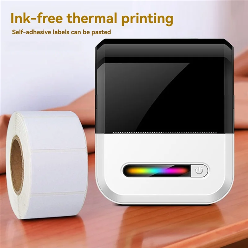Reliable-Mini Label Maker Thermal Printing Sticker Mini Portable Printer Self-Adhesive Label Printer Mini Pocket Printer,Mini La
