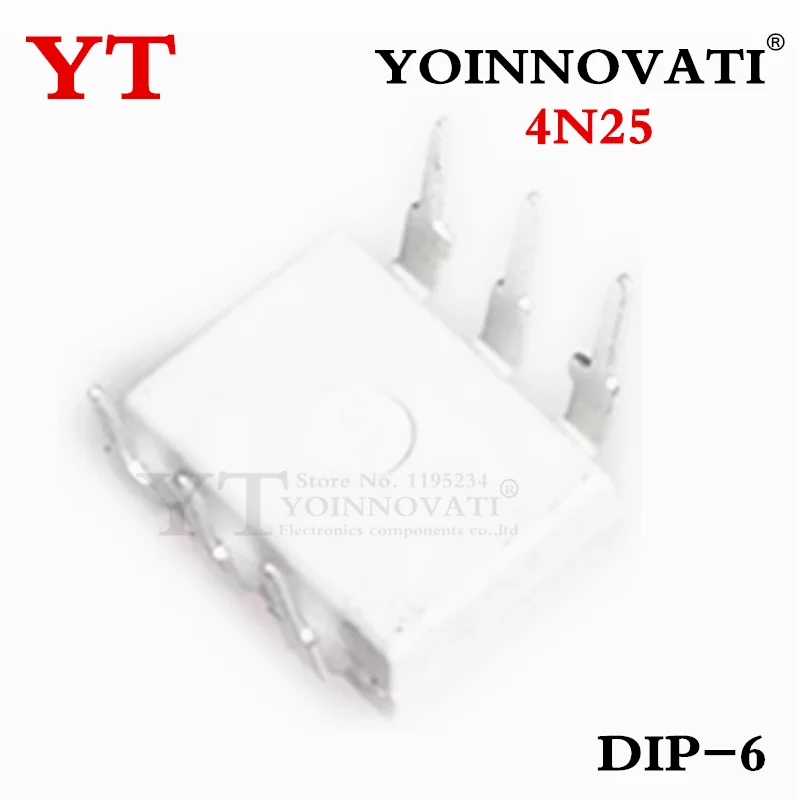 100 Uds. 4N25 4N26 4N27 4N28 4N29 DIP-6 IC