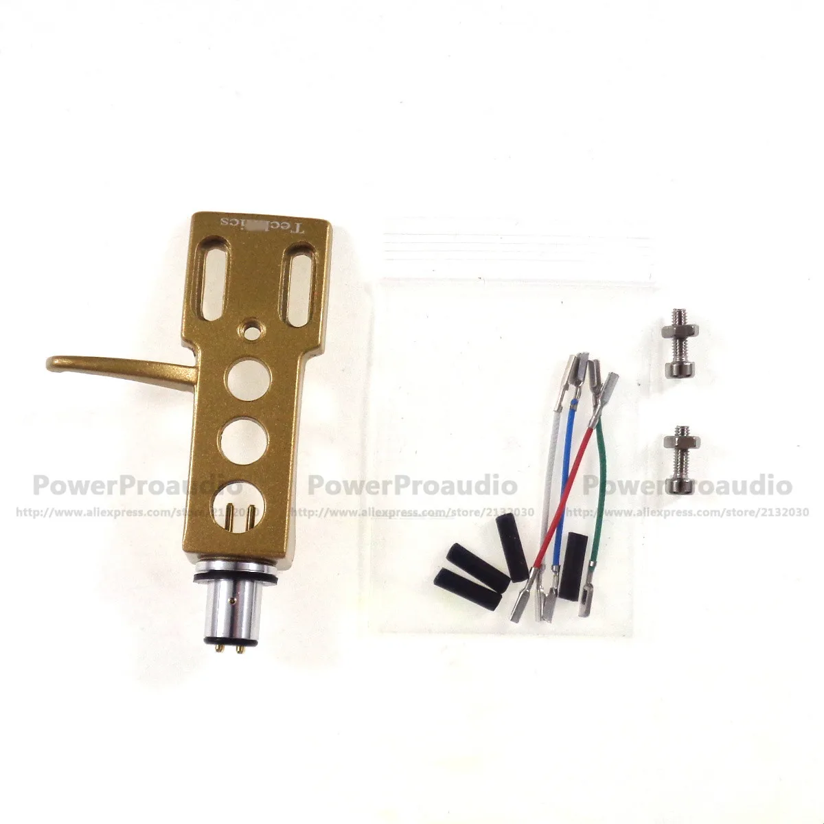 Suporte da cabeça do fonógrafo da substituição do cartucho do phono de lp universal da montagem do headshell da plataforma giratória