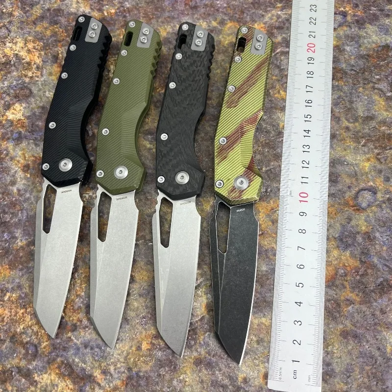 Portable MIS Pocket Folding Outdoor Camping Knife M390 Blade G10/Carbon Fiber Handle Hunting Survival Knives Utility EDC Tools