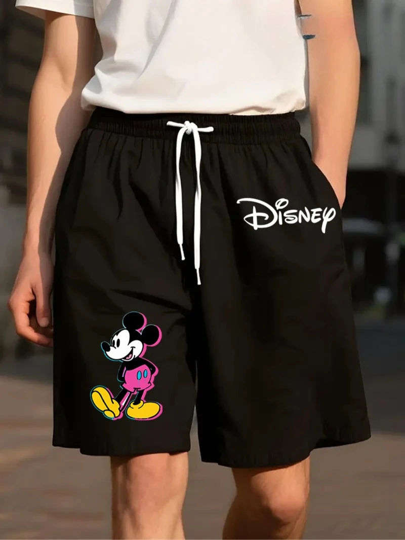 I pantaloncini stampati di Topolino sono adatti per pantaloncini estivi, sport, viaggi in spiaggia e taglie forti da uomo e da donna