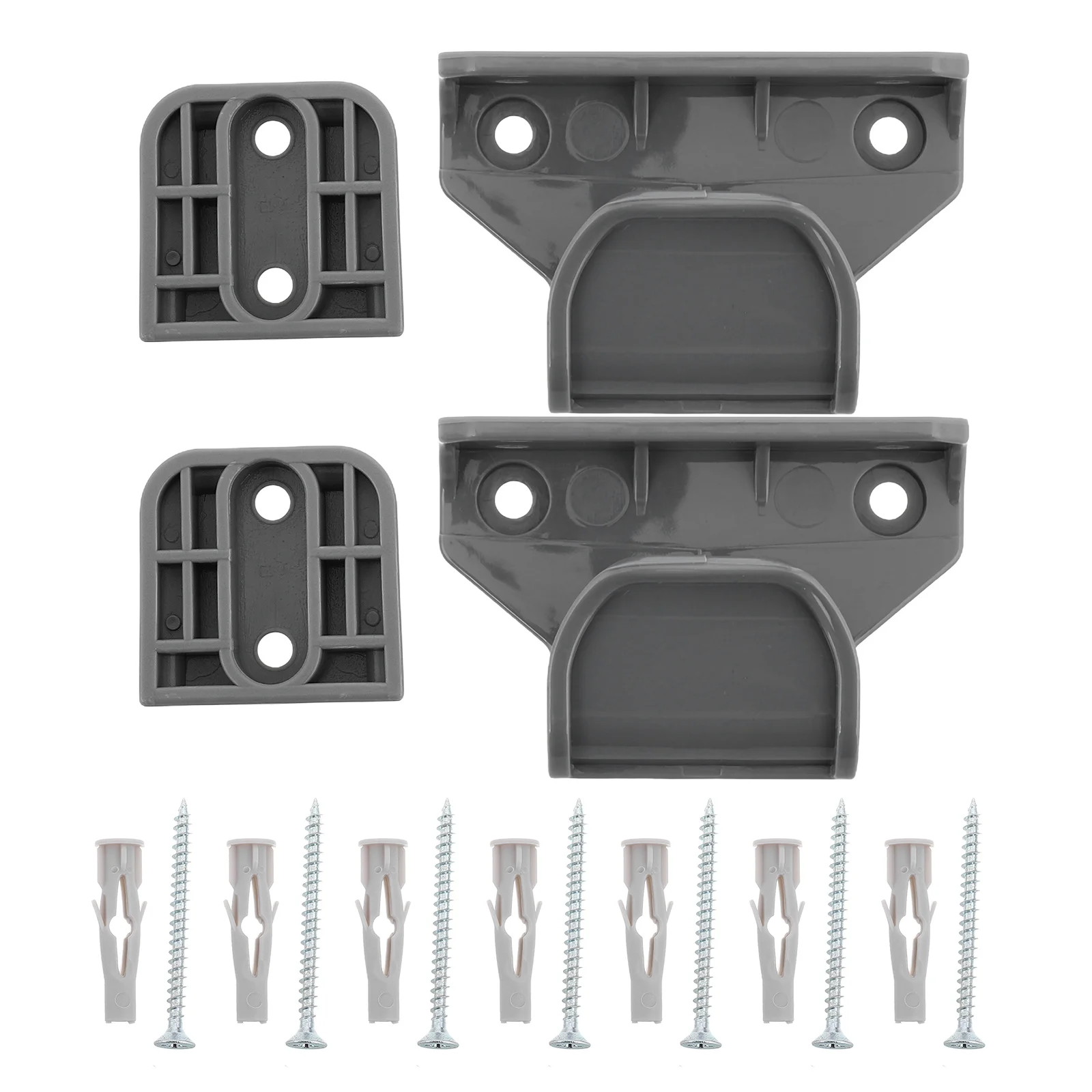 

Baby Pet Guardrail Gate Fold Replacement Hardware Extension Kit Plastic Parts Retractable Safety Stairway Doorway Isolation