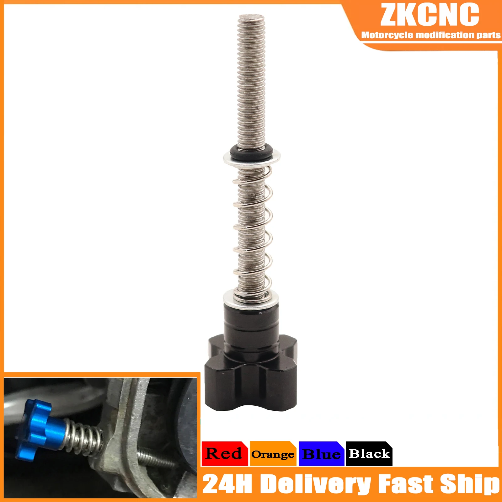 Motorcycle CNC Fuel Idle Speed Adjuster Screw For KTM EXC XCW TPI 150 250 300 For Husqvarna TE TX For Gas Gas EC 2018-22 Parts