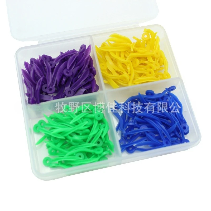 Lab Gap Wedge with Hole Tooth Gap Plastic Wedge 200 pieces/box s
