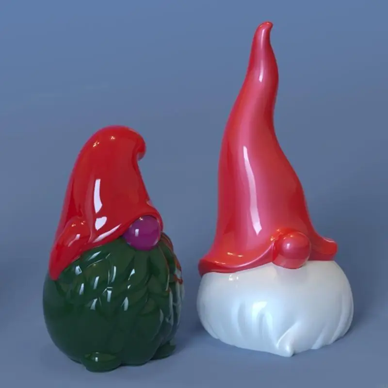 手作り3Dクリスマスサンタクロース装飾型アロマプラスターシリコン型手工芸品石鹸キャンドル樹脂鋳造型