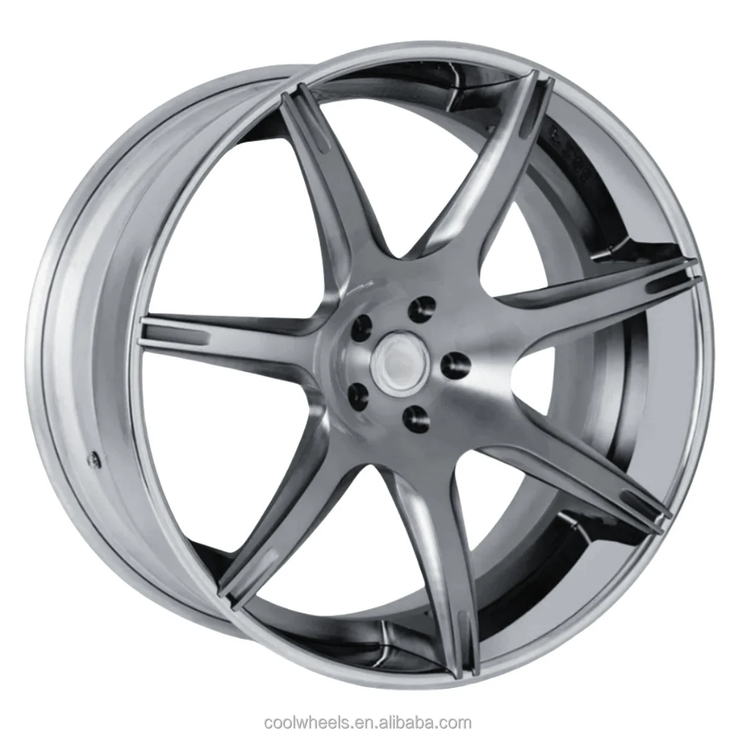 

Bku 3 Piece Wheels 6x139.7 Forged 20 21 22 24 26 Inch Rims Deep Dish Alloy Wheels for Tesla Cyber Truck Escalade Ford F150 F250