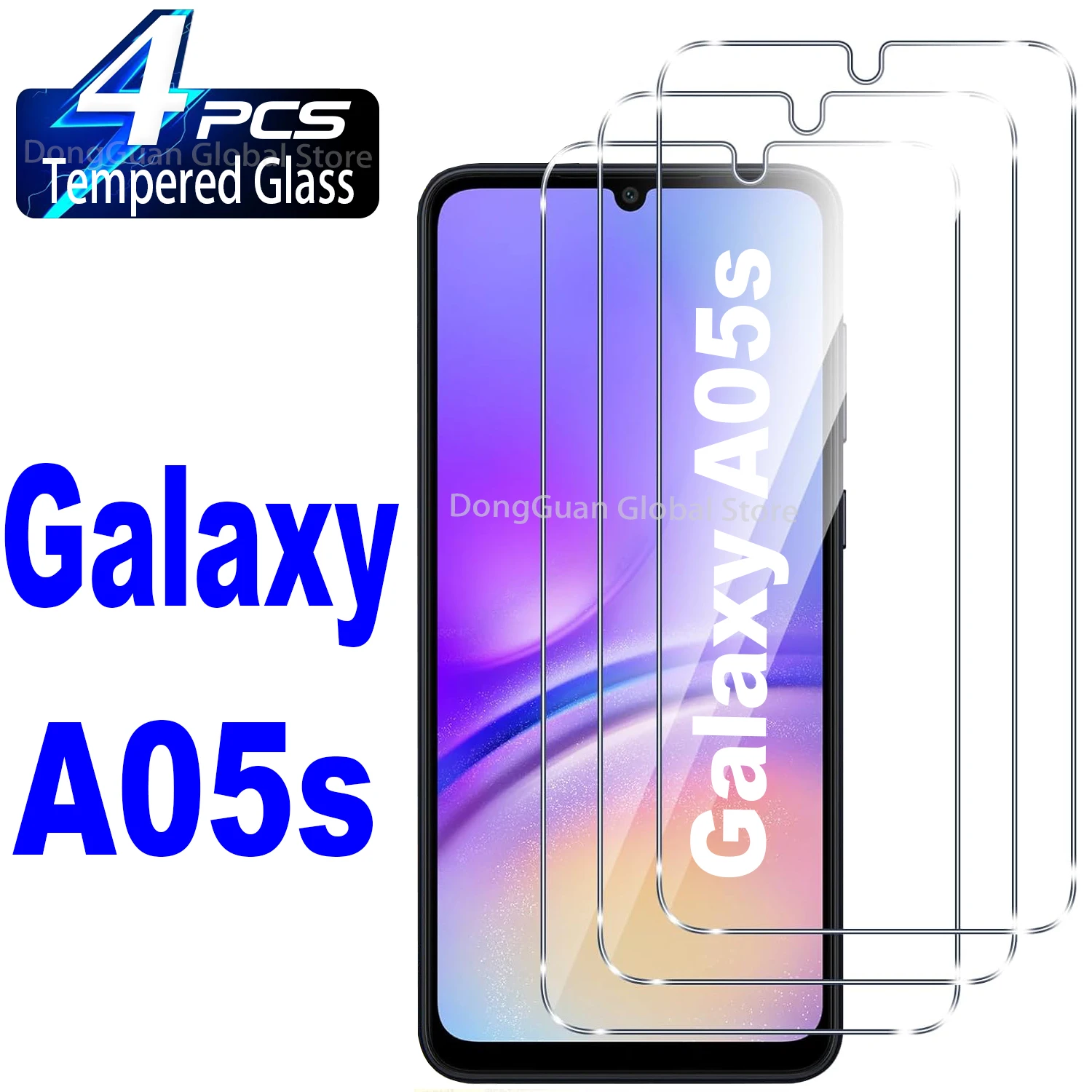 

2025 New For Samsung A05s Screen Protector Tempered Glass