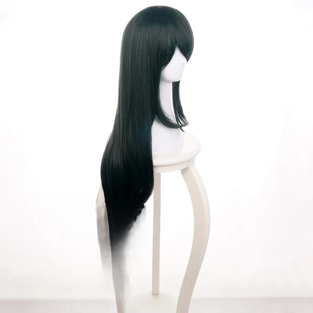 My Boku No Hero Academia Tsuyu Asui Dark Green Wig For Cosplay image 2