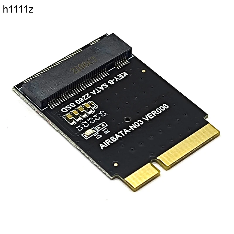 Переходник для SSD-накопителя Apple Macbook M2 NGFF SSD на 17 + 7Pin конвертировать переходник карты для MacBook Air 2012 A1466 A1465 MD223 MD224 MD231 MD232