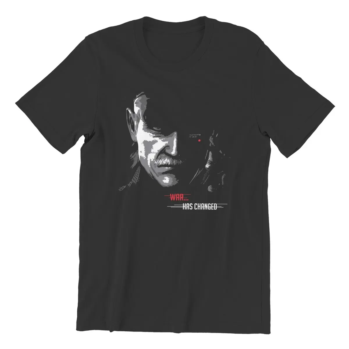 War Has Changed Metal gear solid Big boss Unisex T-Shirt for Men 100% Cotton Vintage T-Shirt   Tee Shirt  Clothes Summer