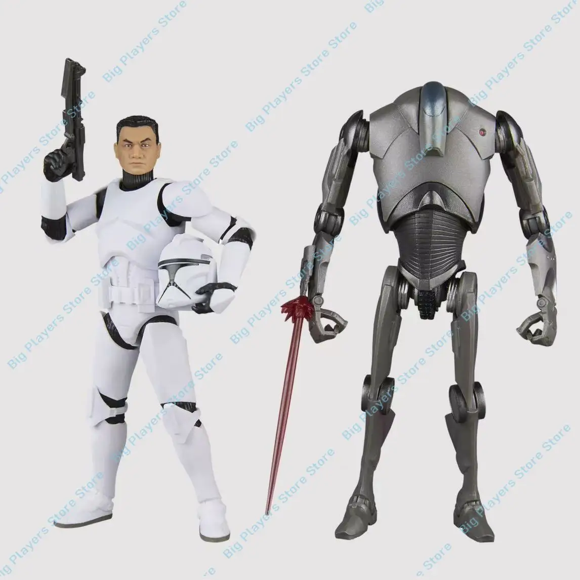 

Hasbro Star Wars 6-inch Actionable Figure Stage 1 Clone Combat Robot B2 Set