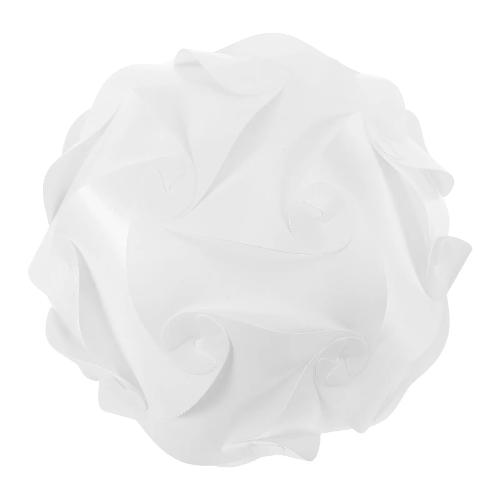 30Pcs Creative Ball Pendant Lamp Shade DIY Plastic Kit Easy Assemble for Chandelier Decorative Lighting in Home Office Garden
