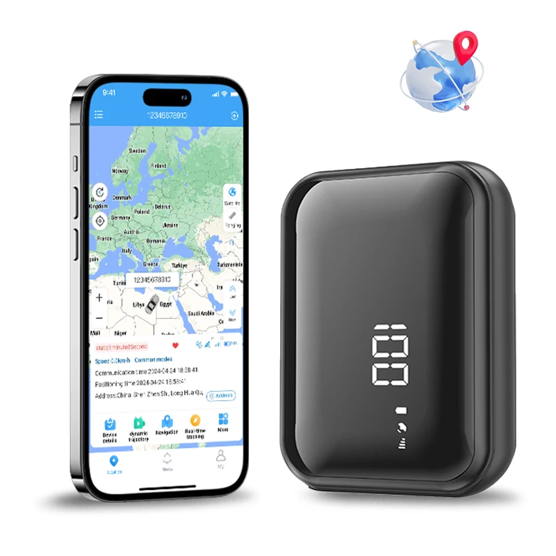 

4G беспроводной GPS трекер 3000 мАч перезаряжаемая батарея сильный магнитный локатор автомобиль грузовик анти-потерянное устройство слежения GSM ПК