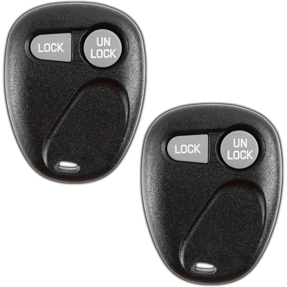 

2 Pack 2 Button Remote Key Fob Replacement for 1996 2002 Buick Cadillac Chevy GMC Olds Pontiac 16245100 29